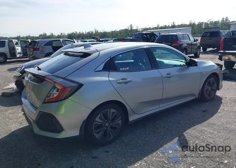 2017 Honda Civic Ex-L from USA, damaged, VIN SHHFK7H76HU202836